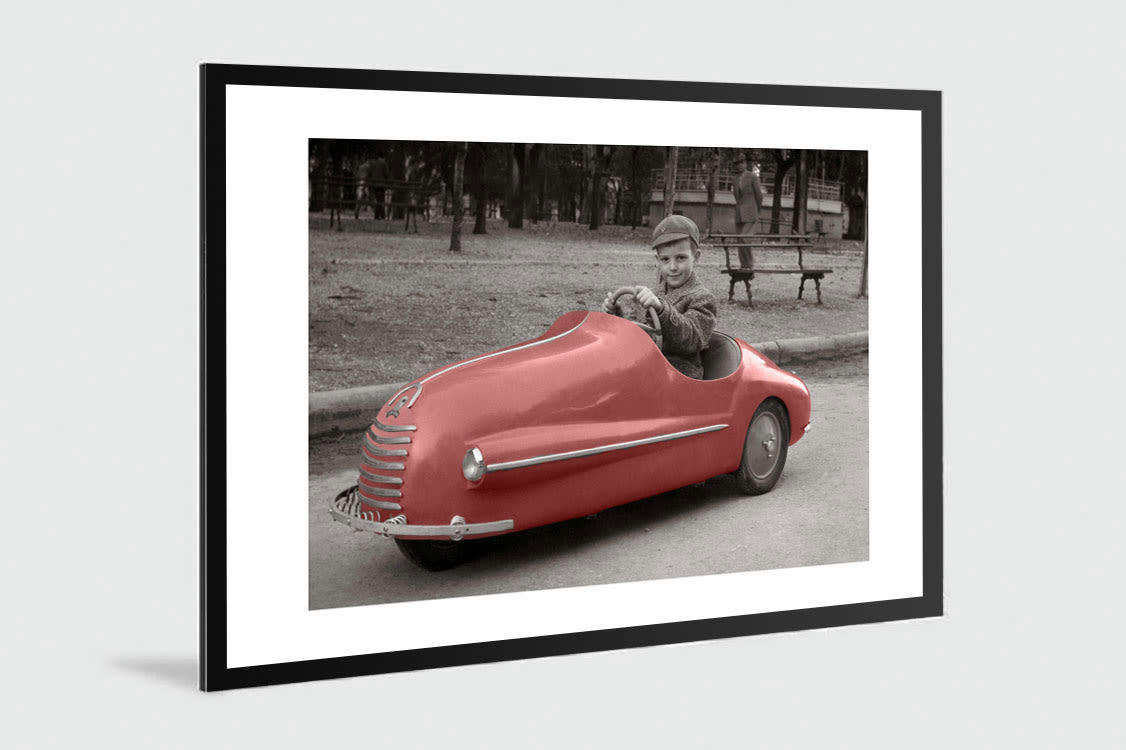 KELEPOQ COULEUR - Photo ancienne couleur enfance n°07 alu 40x60cm