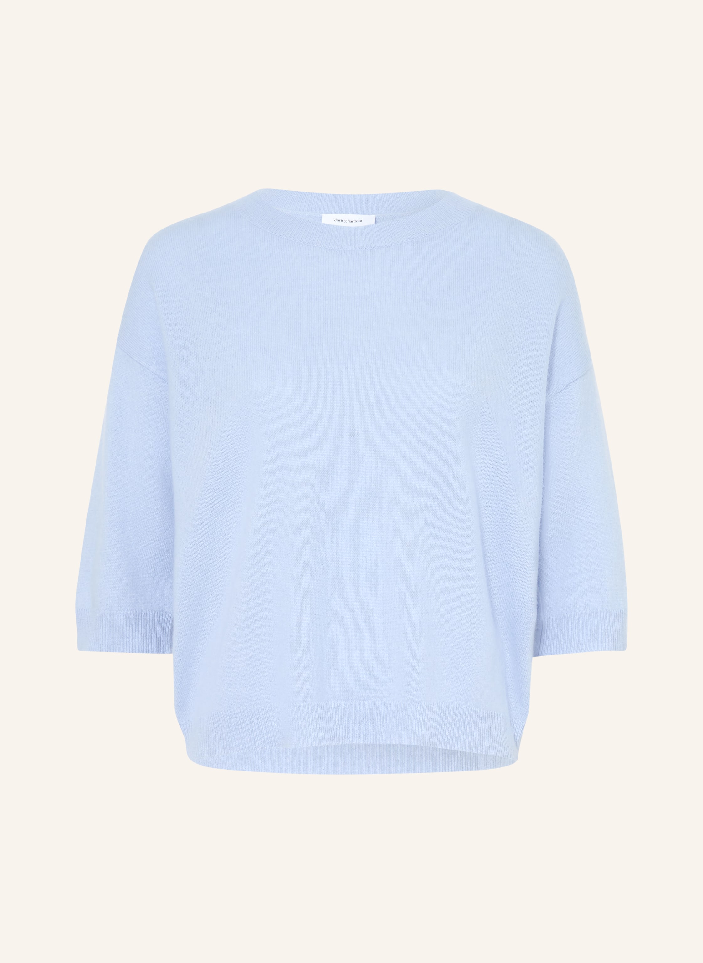 darling harbour Cashmere-Pullover mit 3/4-Arm