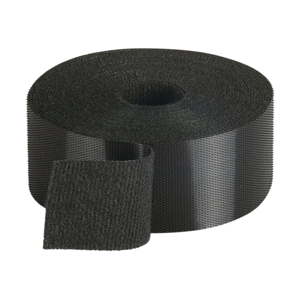 STRIPS FIX-O-MOLL SVART 30MM 5M