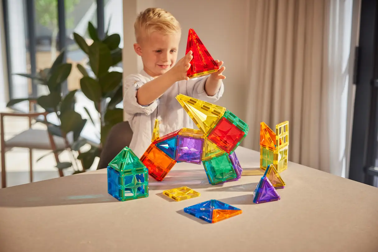 Bausatz 60-teilig Magnetic Tiles