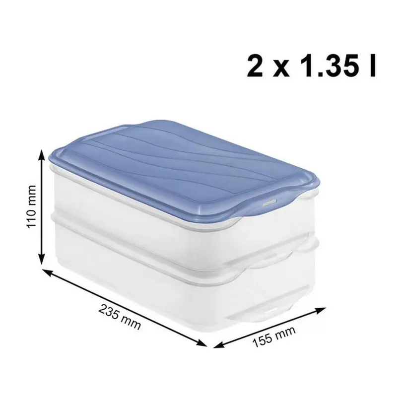 Vorratsdose 2er-Set Foodcentar Rondo