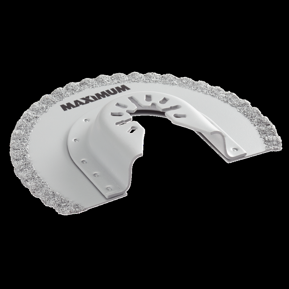 MAXIMUM Oscillating Multi-Tool Universal Fastcut Carbide Grout Removal Blade, 3-11/16-in