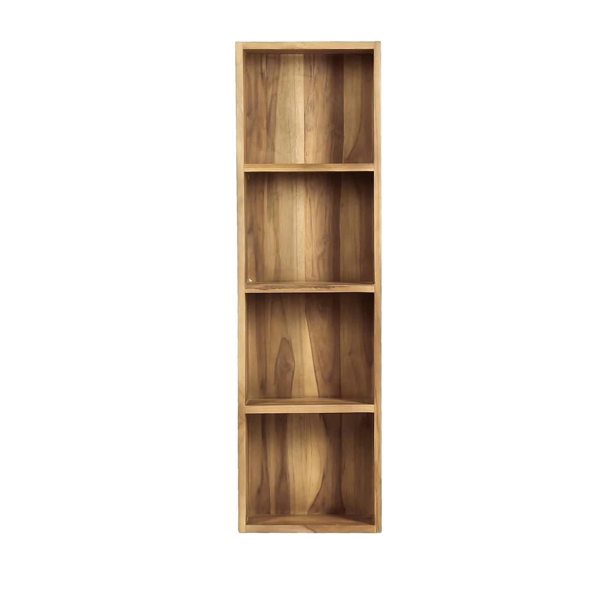 - Colonne de salle de bain en teck massif suspendue