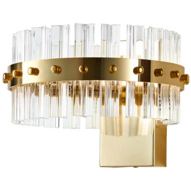 Kinkiet glamour Aura DW925 Step LED 8W kryształki crystals