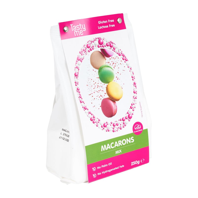 Tasty Me macaron mix - 250 gram