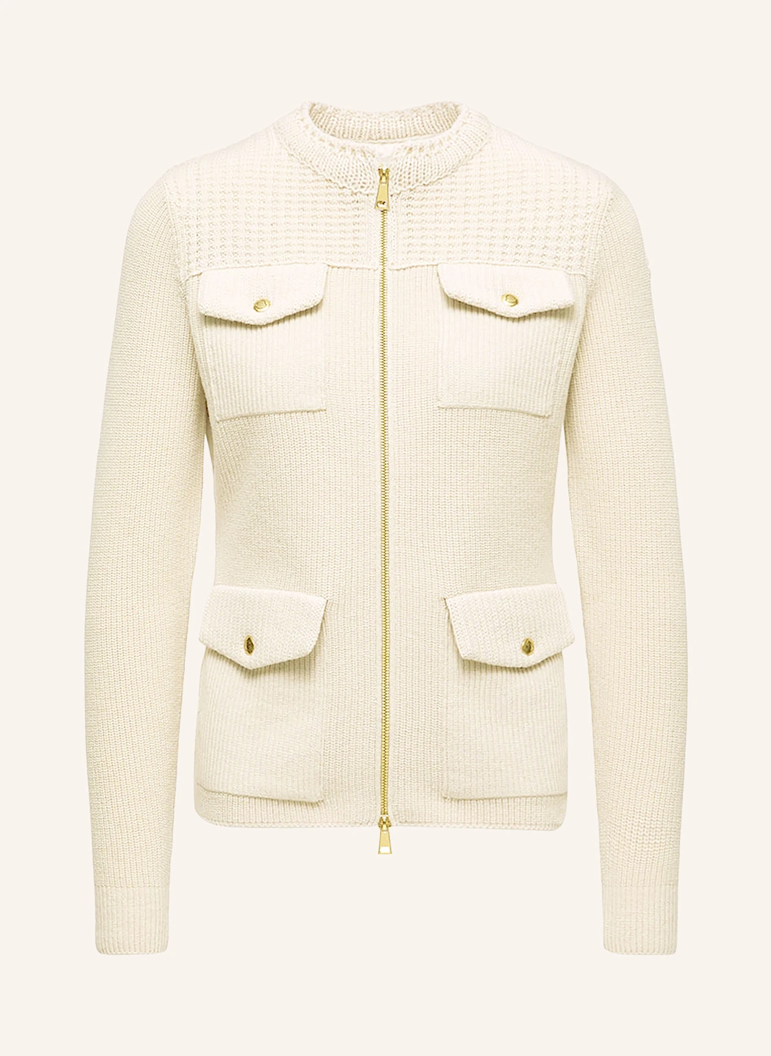 MONCLER Daunenjacke im Materialmix