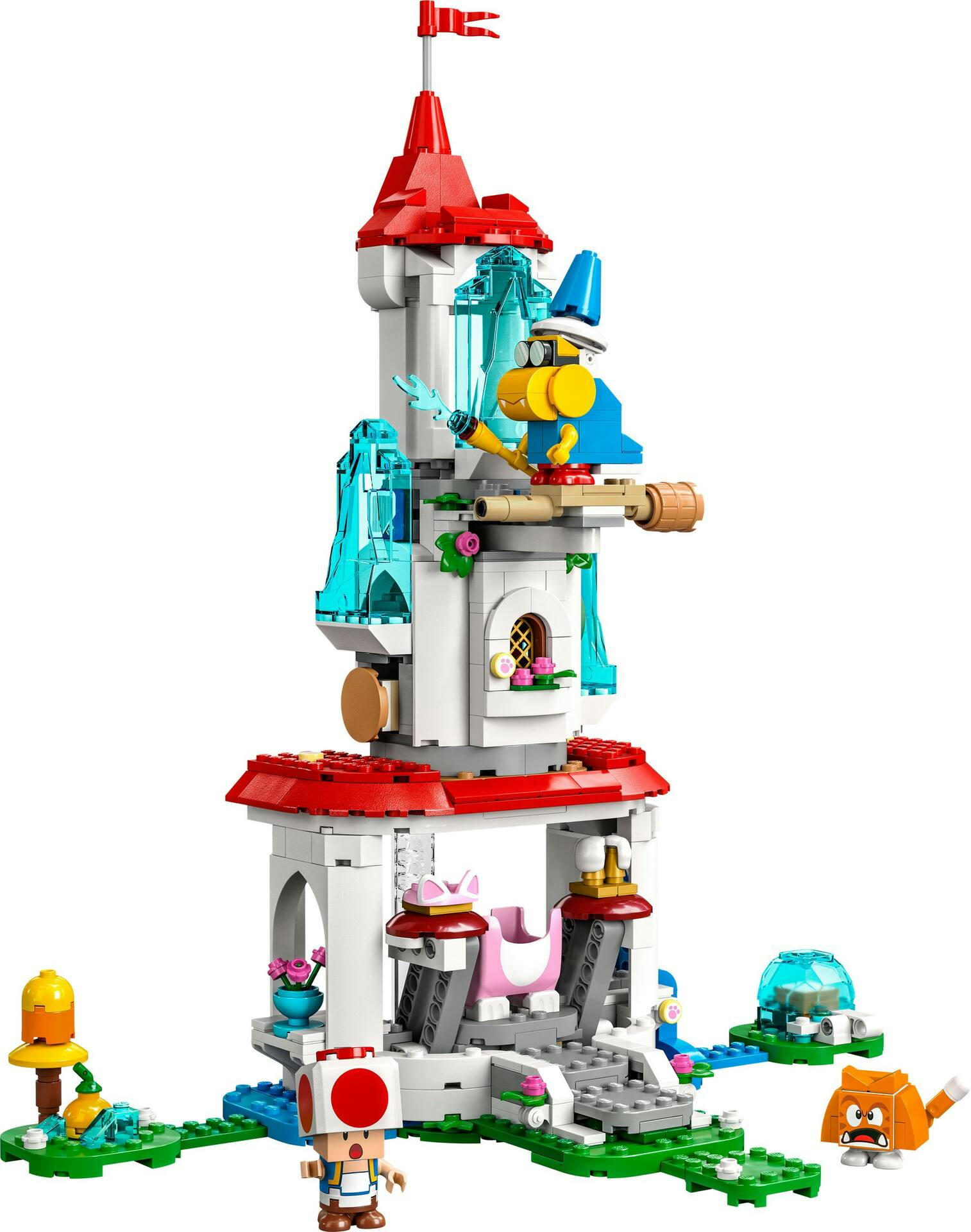 LEGO® Super Mario™ Cat Peach Suit and Frozen Tower Expansion Set - 71407, Ages 7+