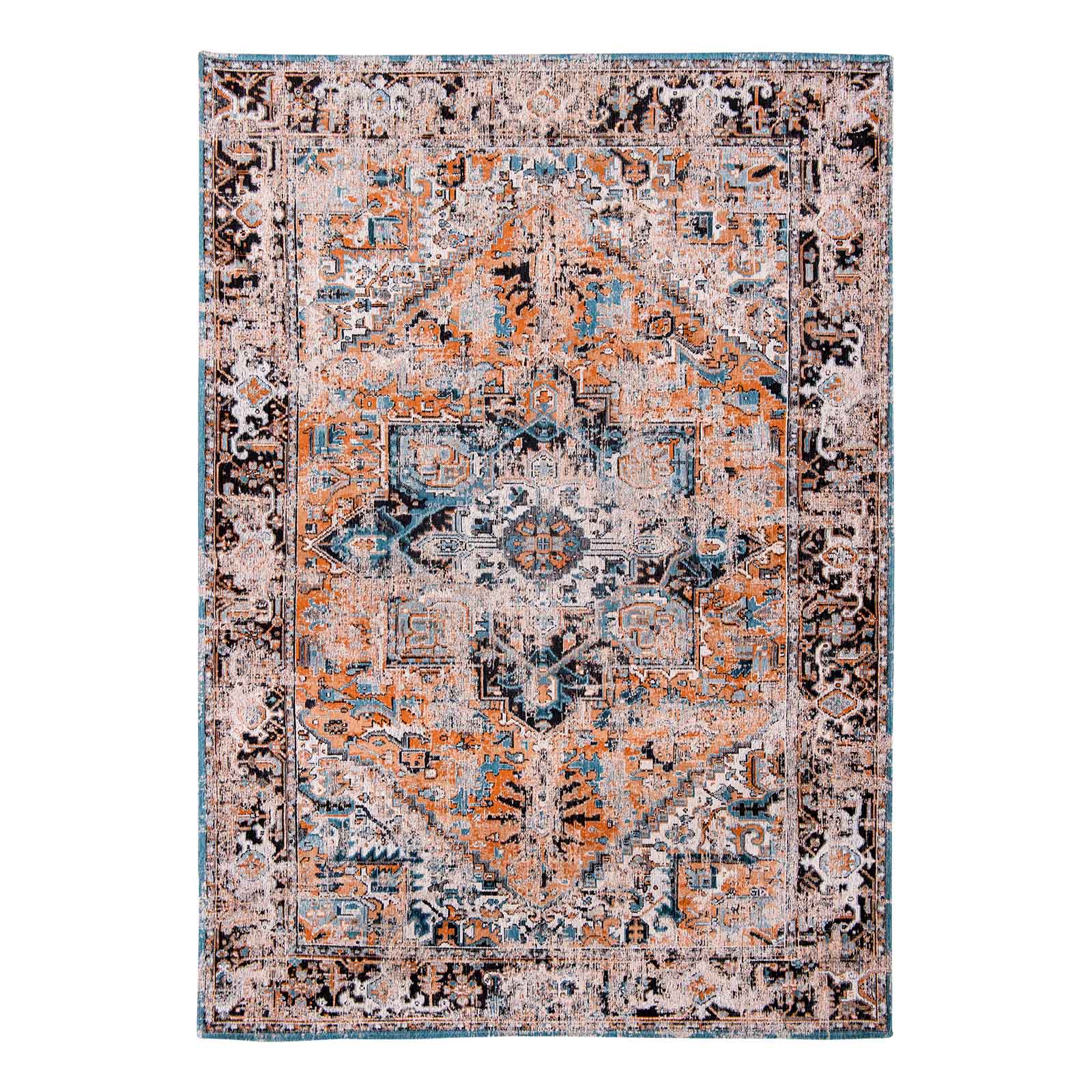 Louis De Poortere vloerkleed Seray Orange - roze - 170x240cm