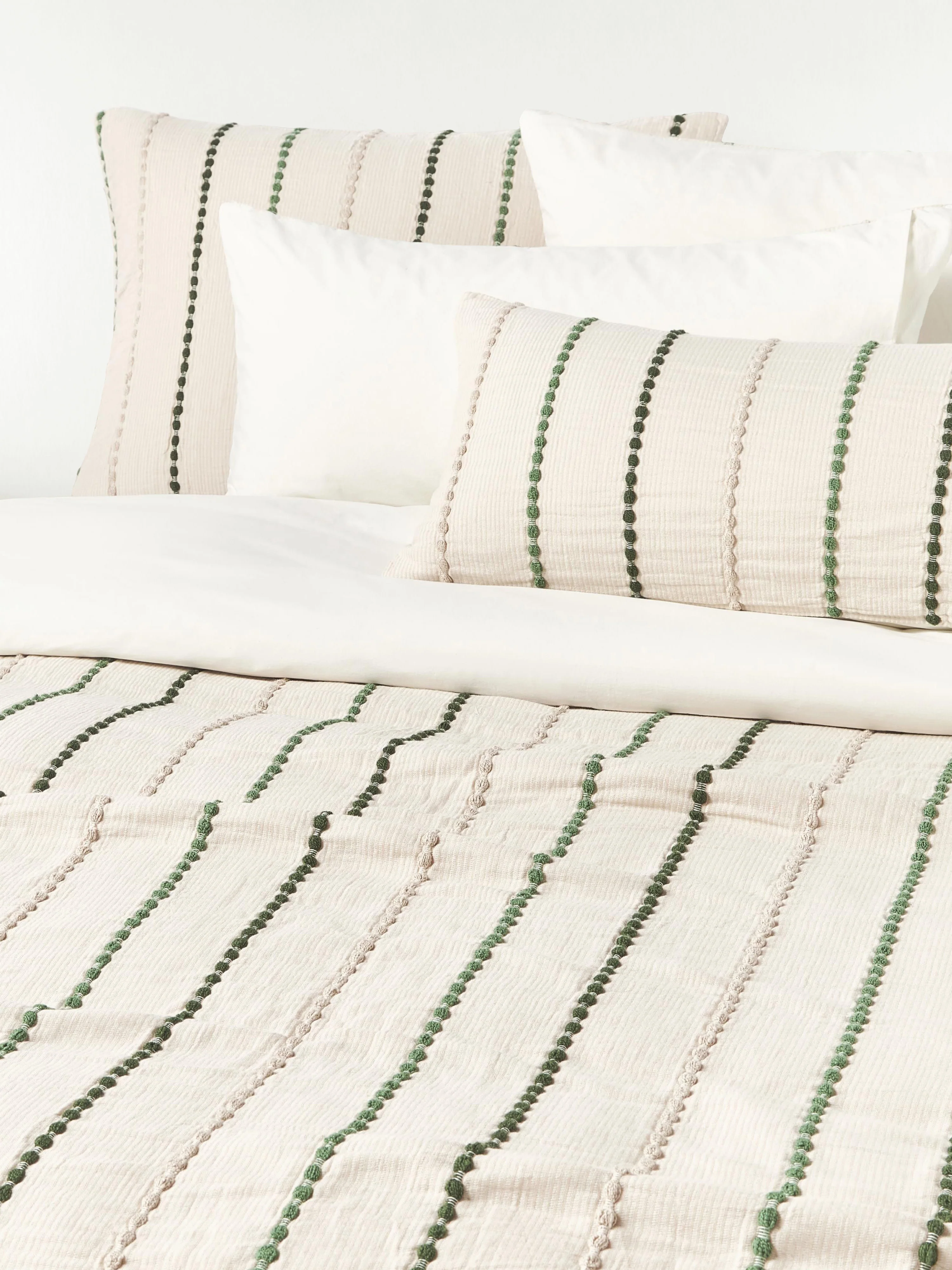 Baumwollperkal-Bettdeckenbezug Arabella
