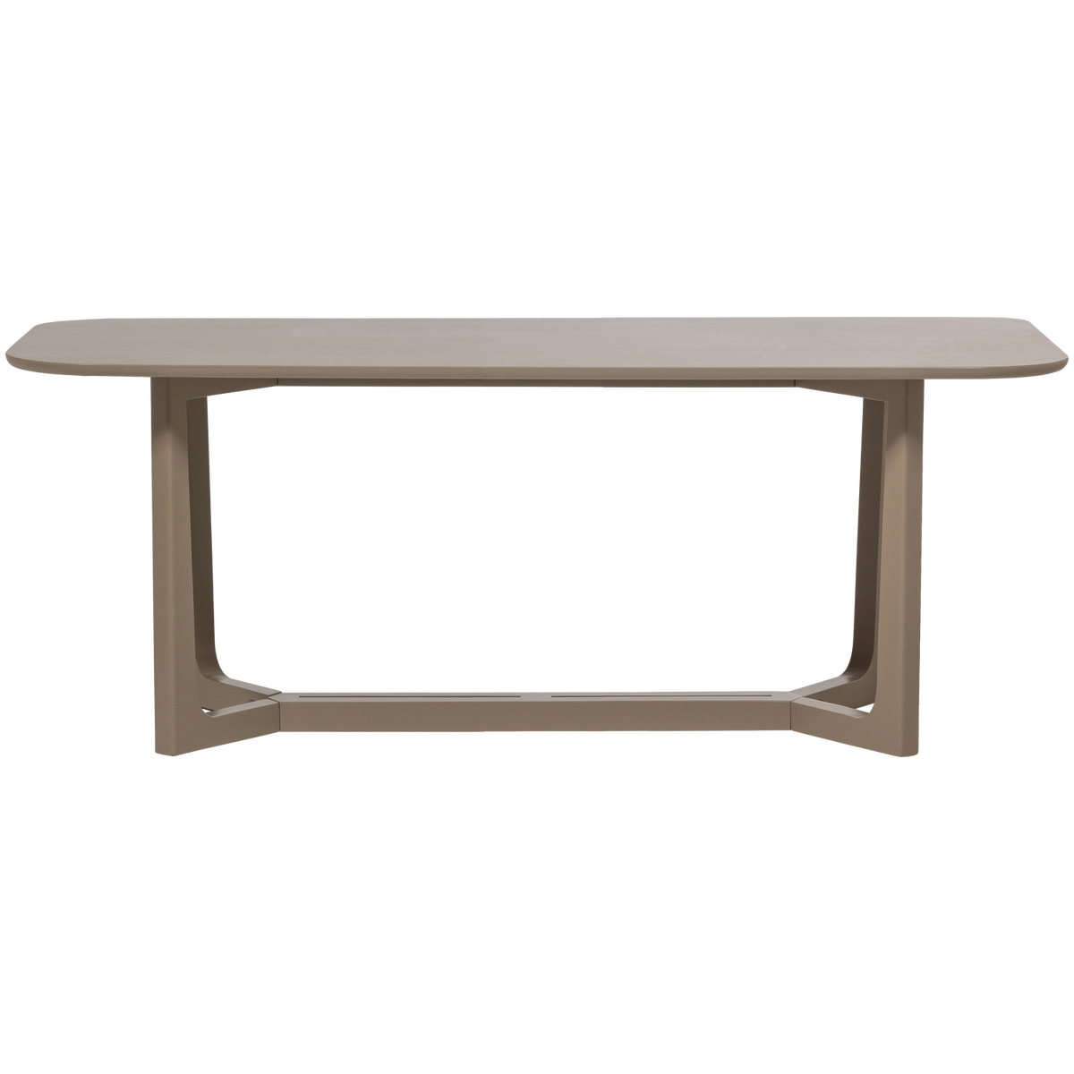 WOOOD eettafel Ferion - Mango Hout - Mud - 76x180x90
