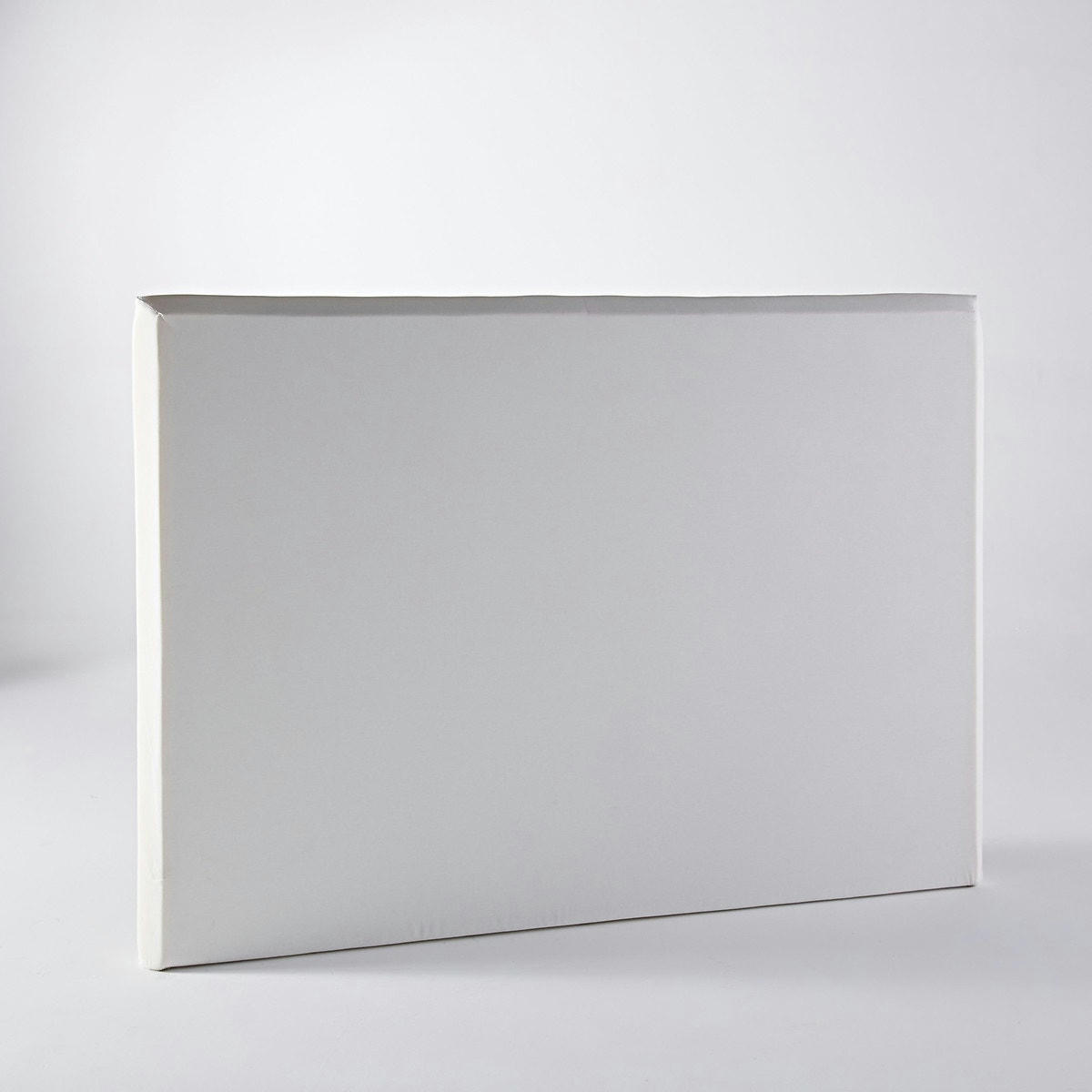 Tête de lit à housser hêtre massif H135 cm, Sandor