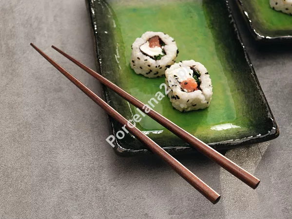 Zestaw do sushi dla 2 osób (4 el.) z pałeczkami Tokyo Design Studio - Yamasaku Hiwa Green 33602
