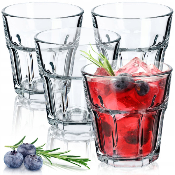 KADAX Szklanki do drinków 230 ml, 4 szt.