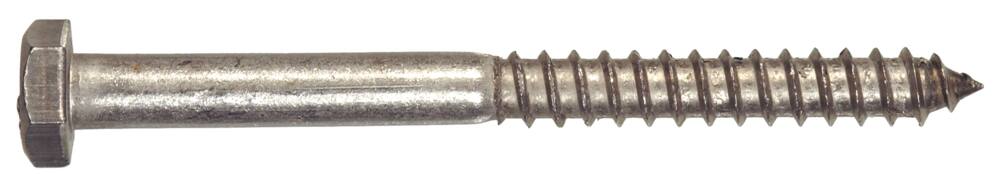 Hillman Stainless Steel Hex Lag Screws, For Wood Surfaces, Assorted Sizes