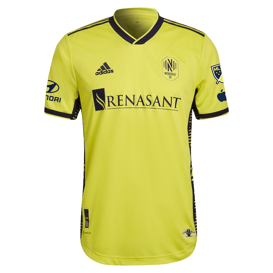 Anibal Godoy Nashville SC adidas 2023 The Homecoming Kit Authentic Player Jersey - Yellow