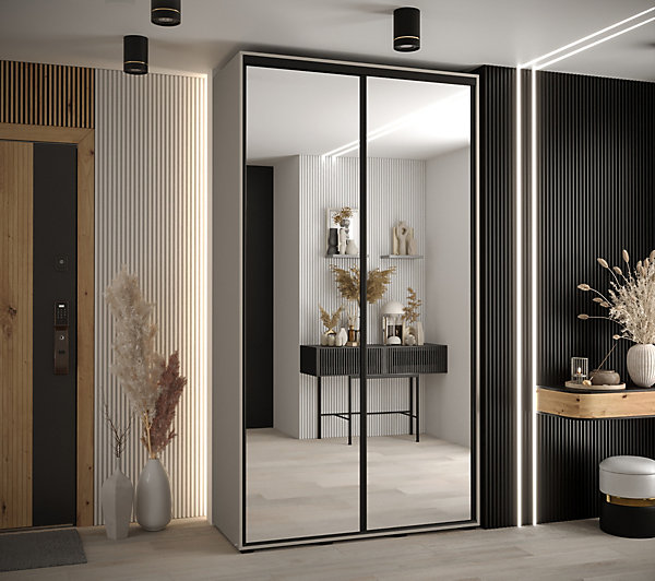 Armoire Dakota 2 a portes coulissantes 130/60/235,2portes