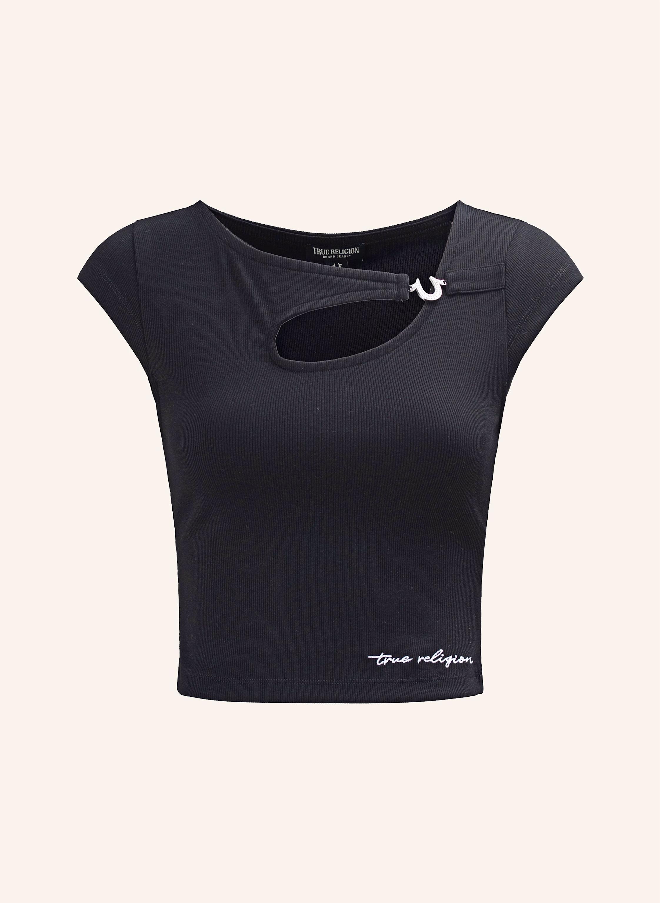 TRUE RELIGION Rib-Top CRYSTAL