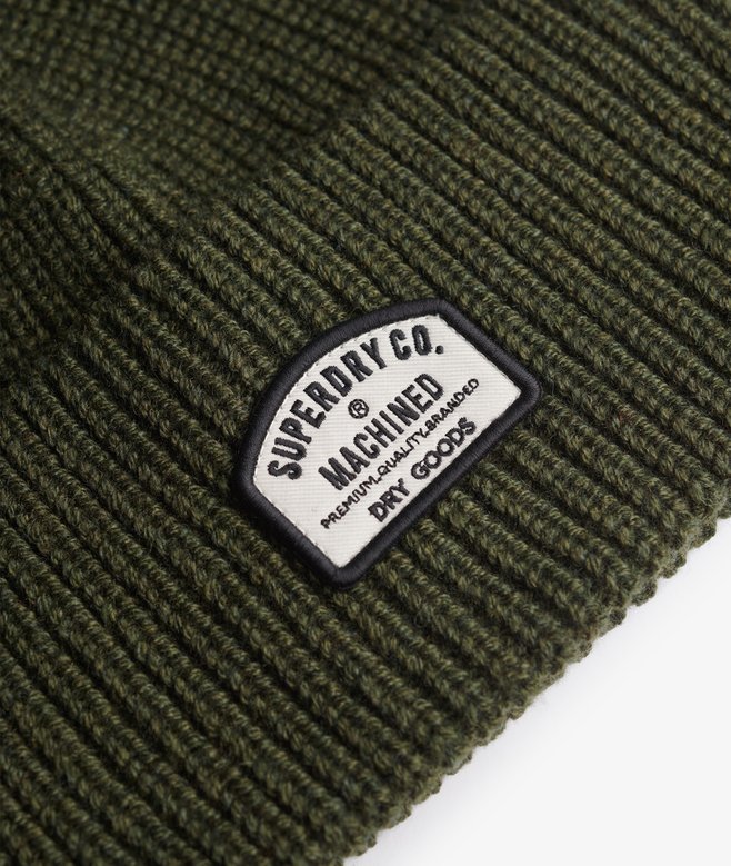 Trucker Knitted Beanie Hat