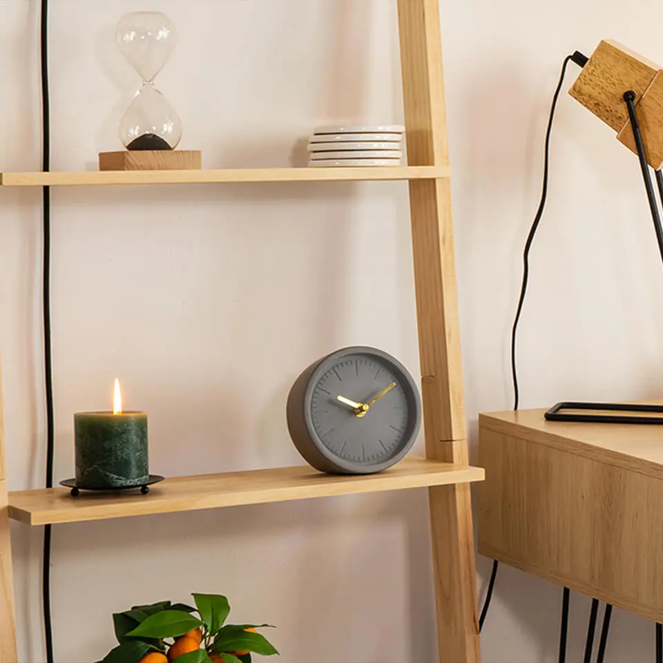 QUVIO Kaarsenstandaard schaaltje - Zwart