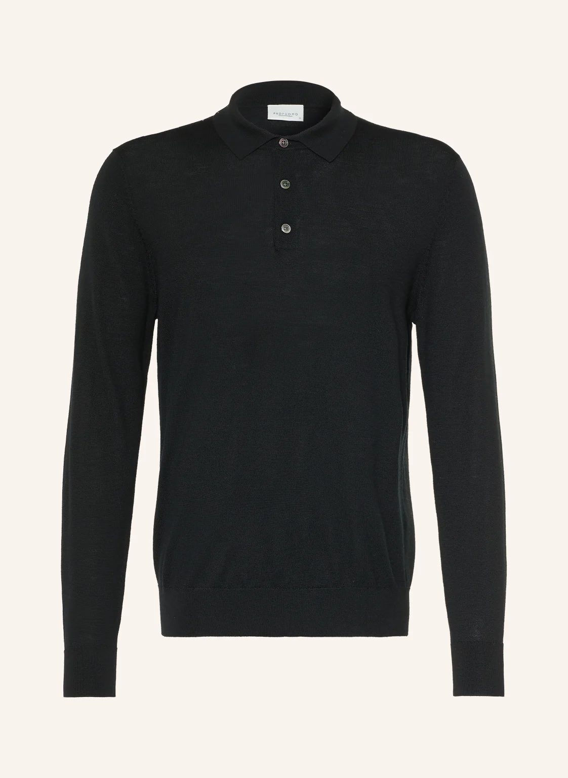 PROFUOMO Strick-Poloshirt