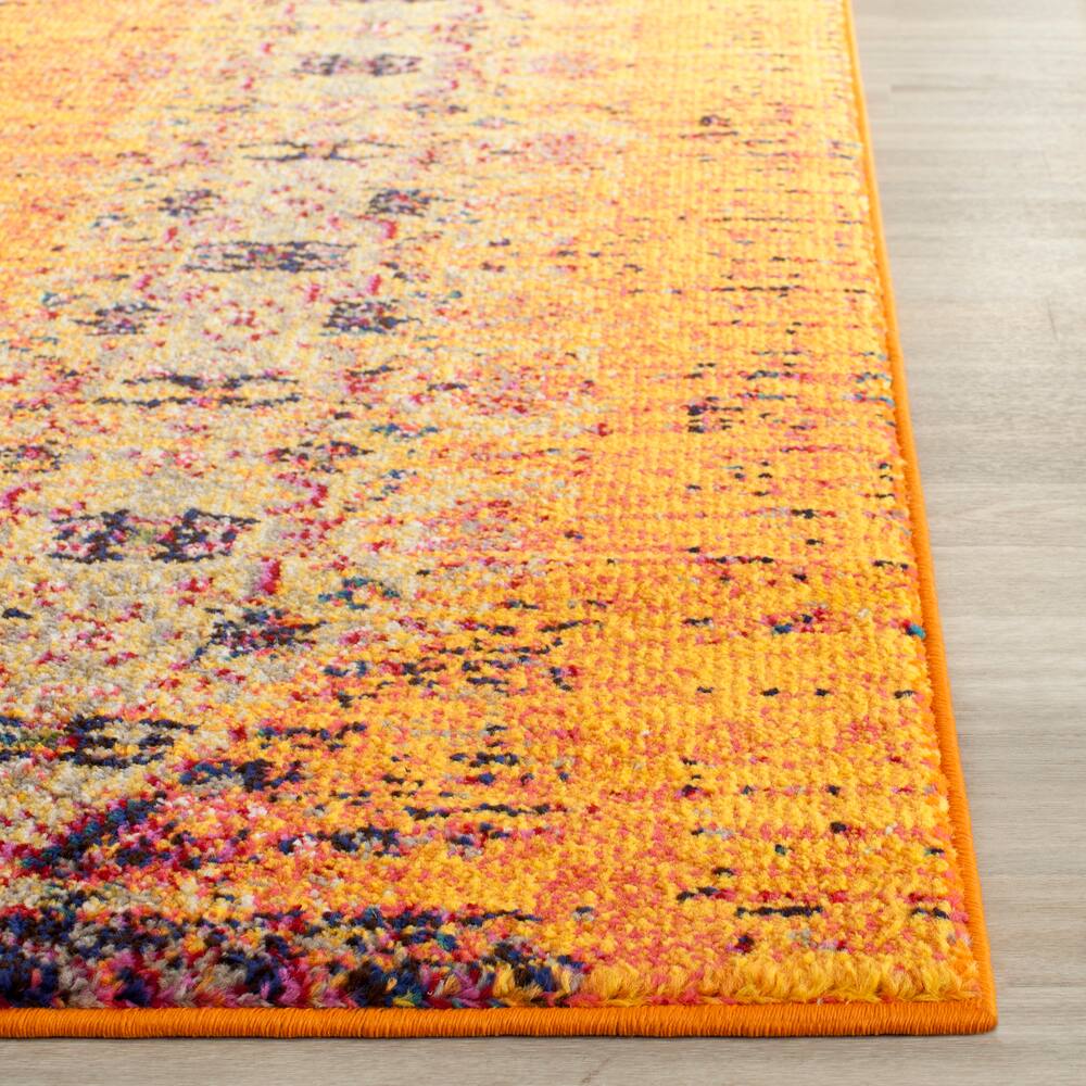 Safavieh Monaco 209 Rug, Orange/Multi