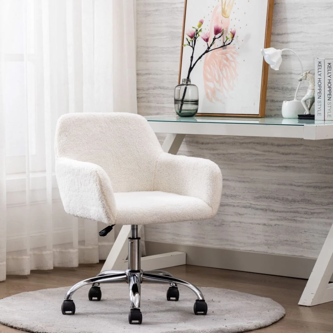 Swivel Desk Chair Height Adjustable Dressing Chair for Bedroom