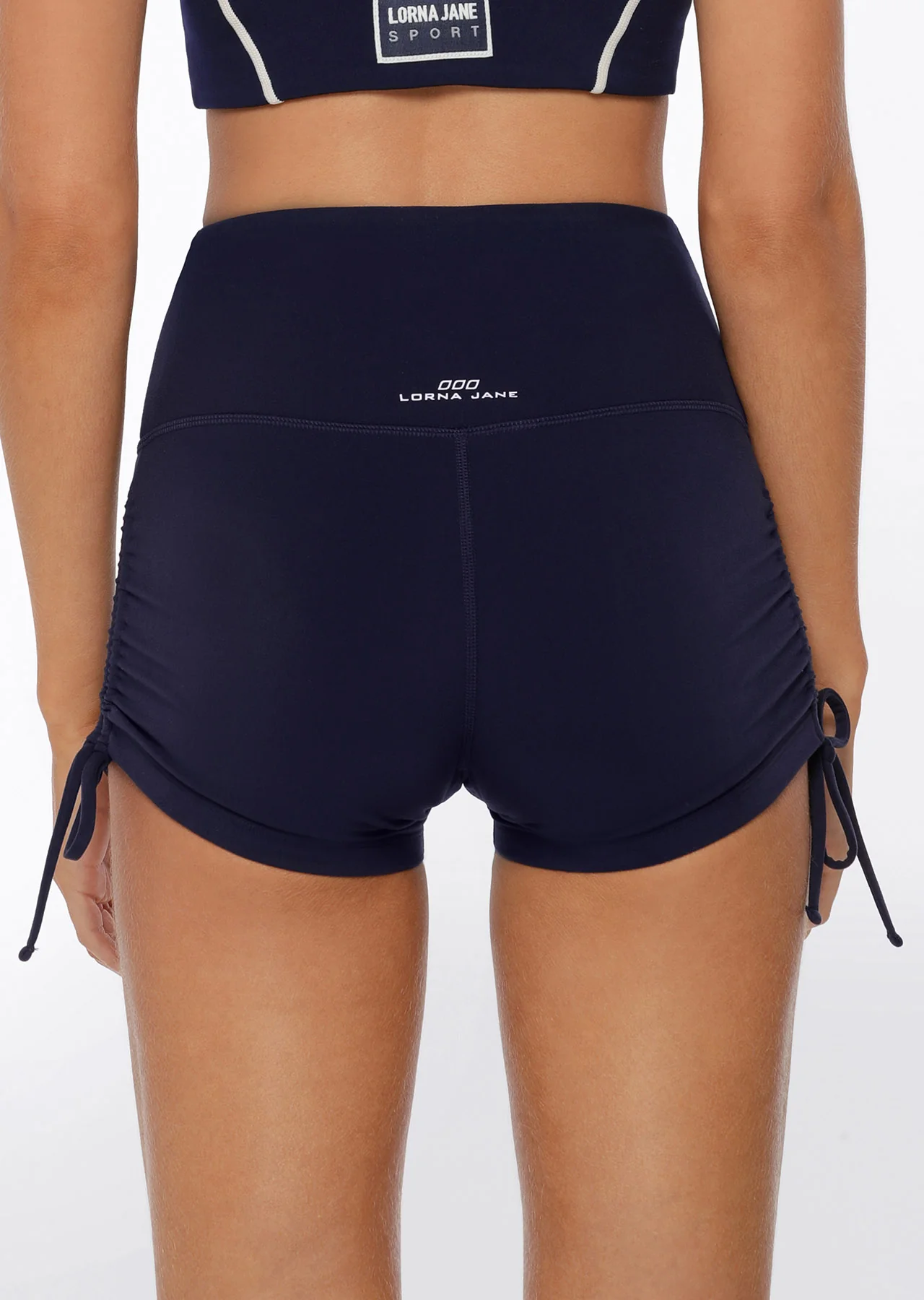 Rouched Cheeky Bike Shorts