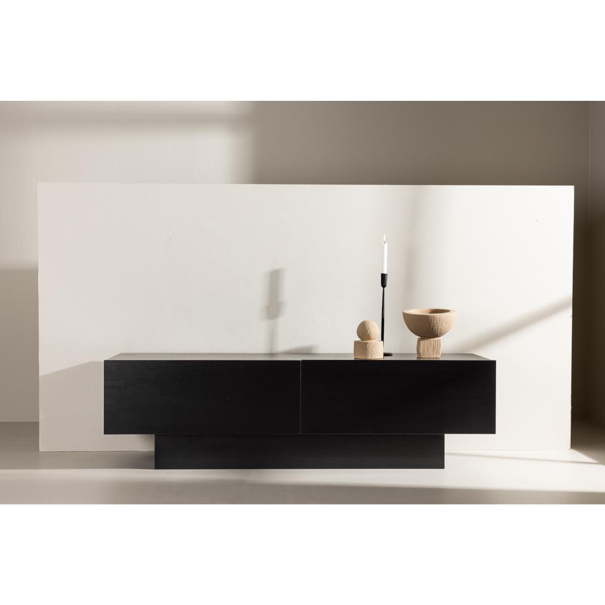 Svea - Tino TV-meubel - 160 cm - zwart