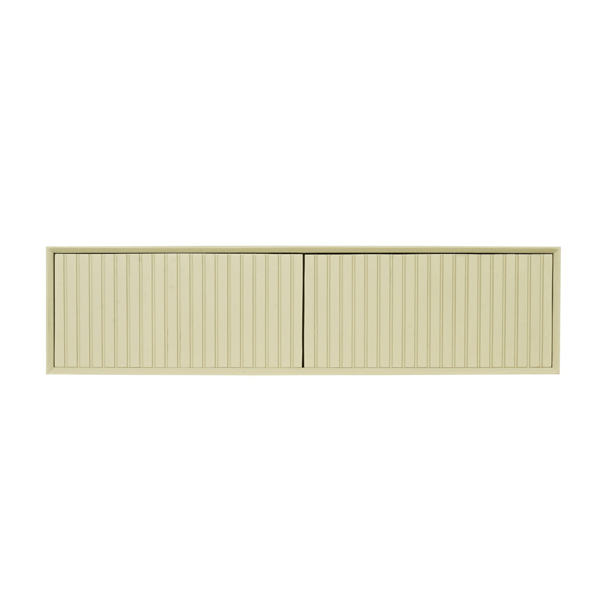 StarFurn Zwevend Tv-meubel Madison - Zandkleur Hout - 120x35x30cm