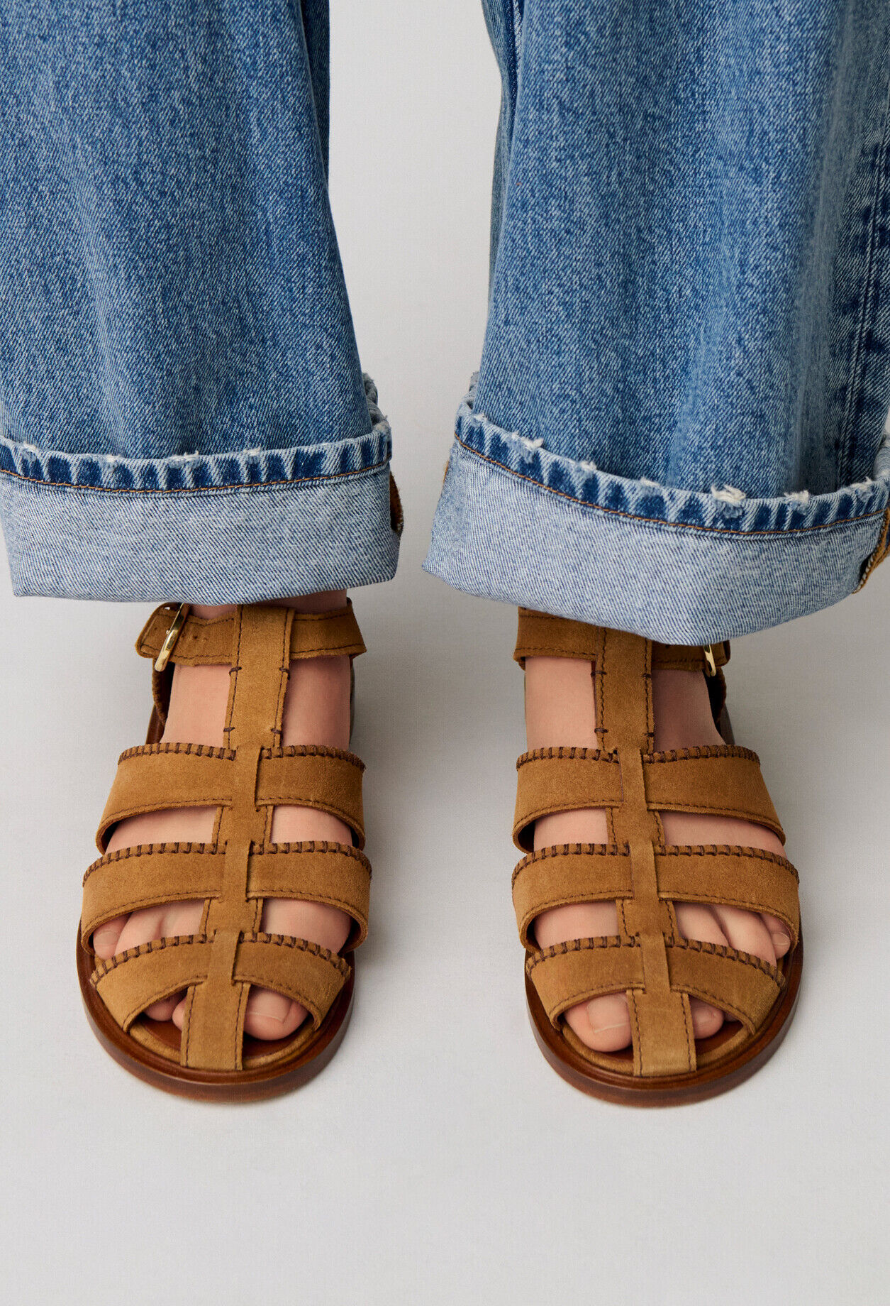 Sandales cuir