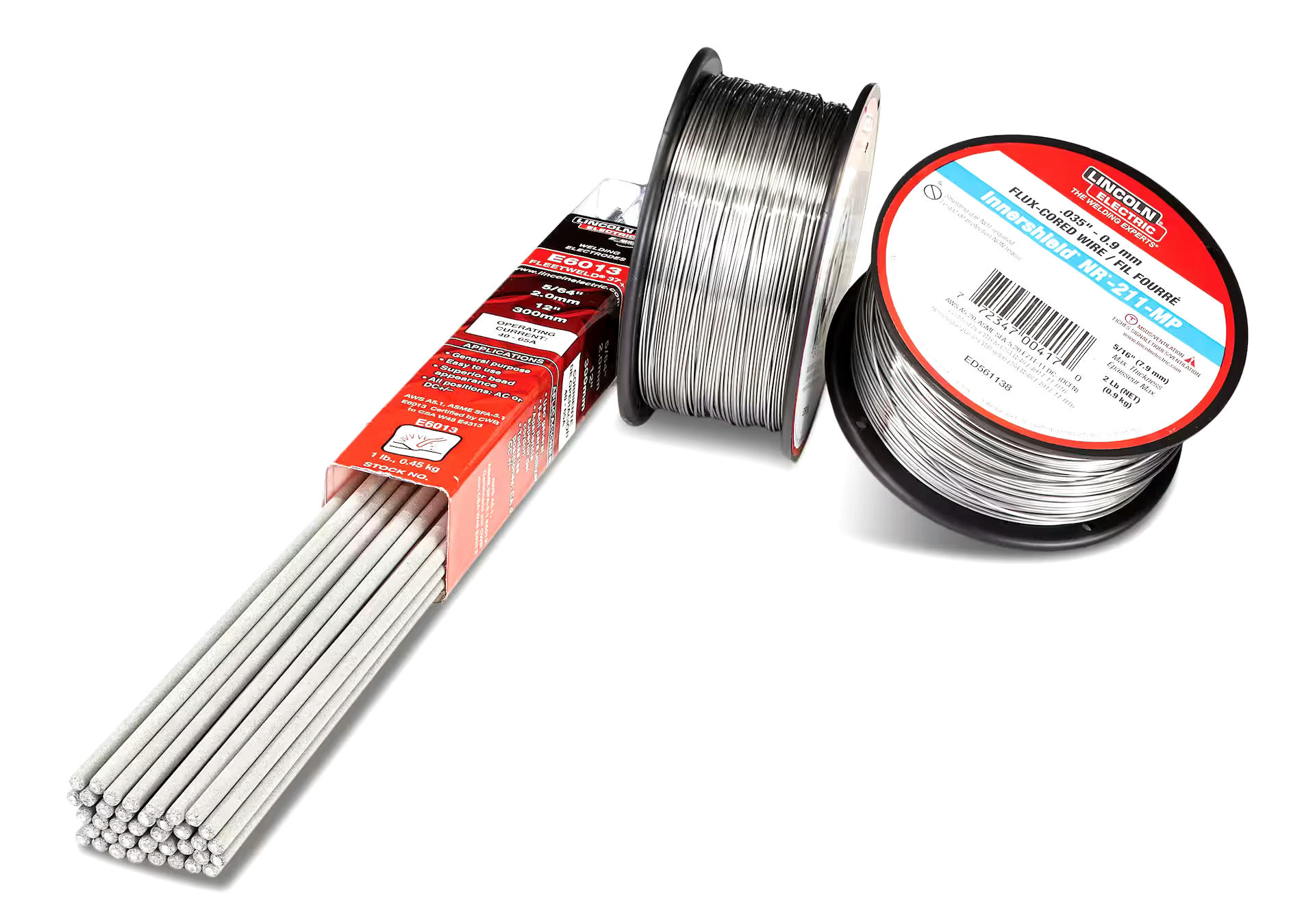 Lincoln Electric Flux-Cored Gasless Welding Wire, 1.8-kg, 0.035-in