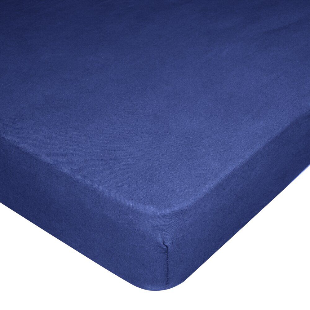 Drap housse coton jersey 90x190cm (plusieurs couleurs)