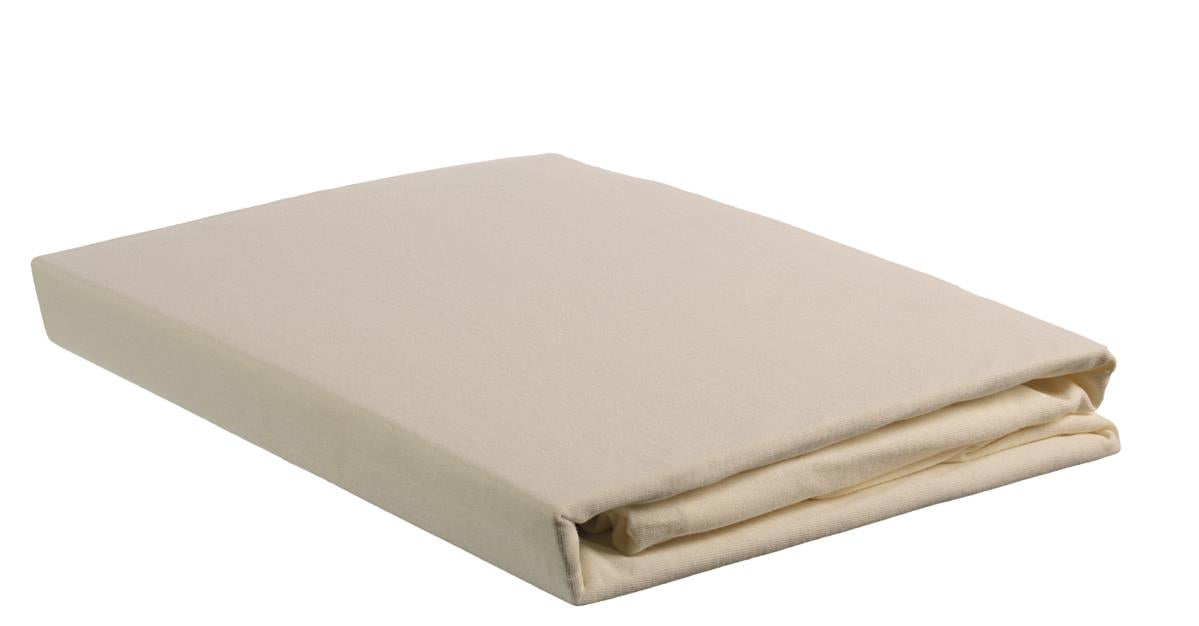 Beddinghouse - Jersey - Split-topper - Hoeslaken - 180x220 cm - Naturel