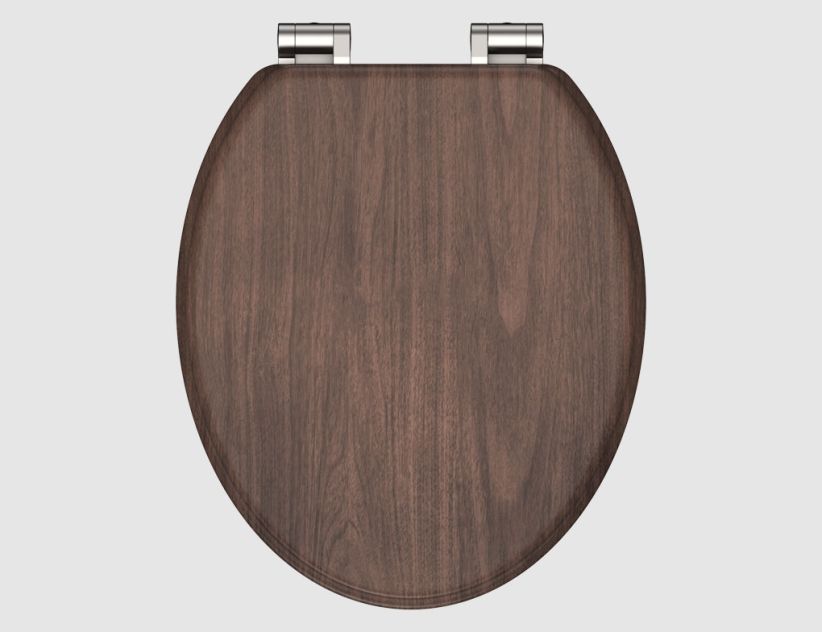 WC-Sitz Dark Wood