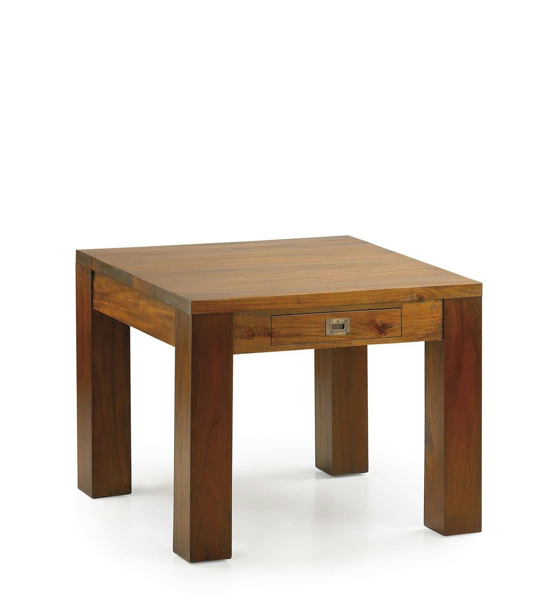 FLAMINGO - Table basse en bois d'acajou marron L60