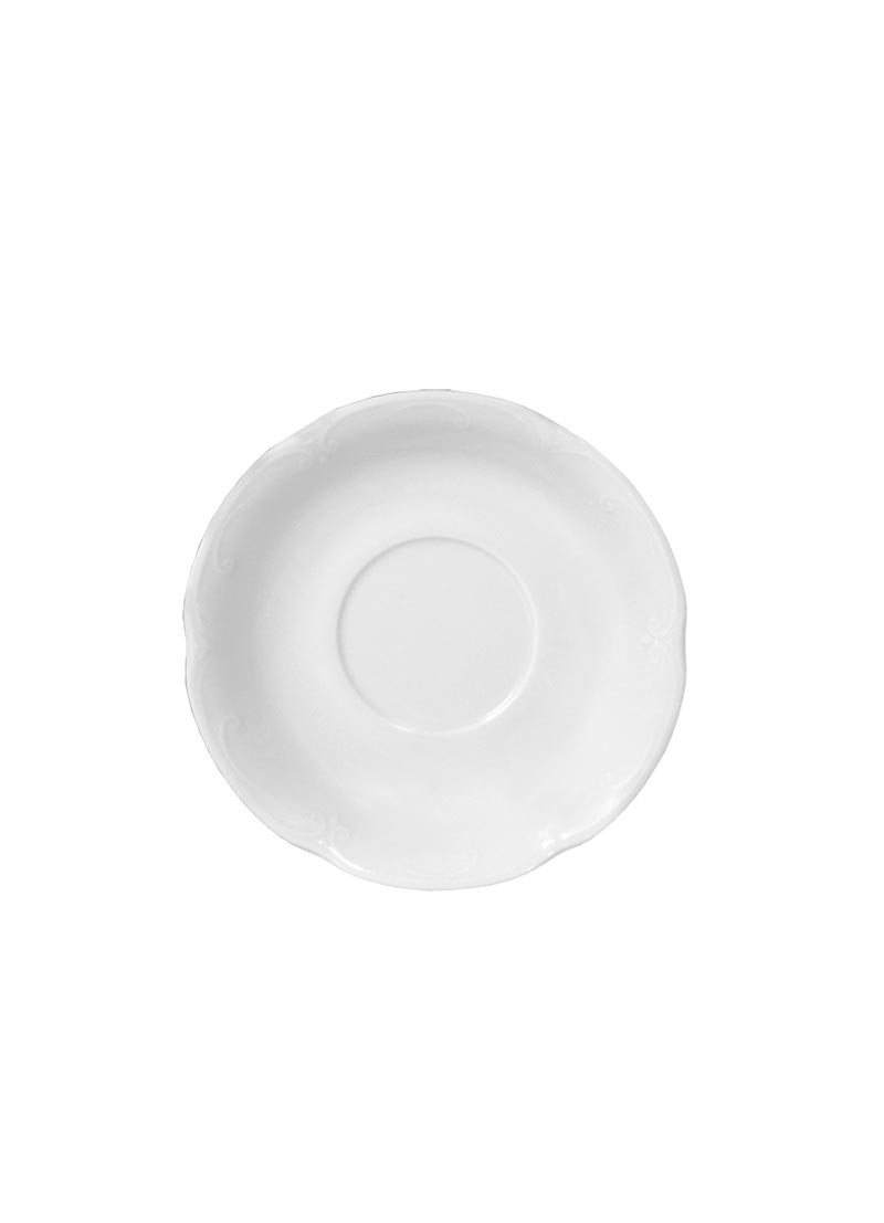 Spodek 16 cm do bulionówki Kamelia Biała C000