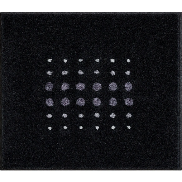 Badematte »Siria«, BxL: 50 x 60 cm, anthrazit, aus 100% Polyacryl