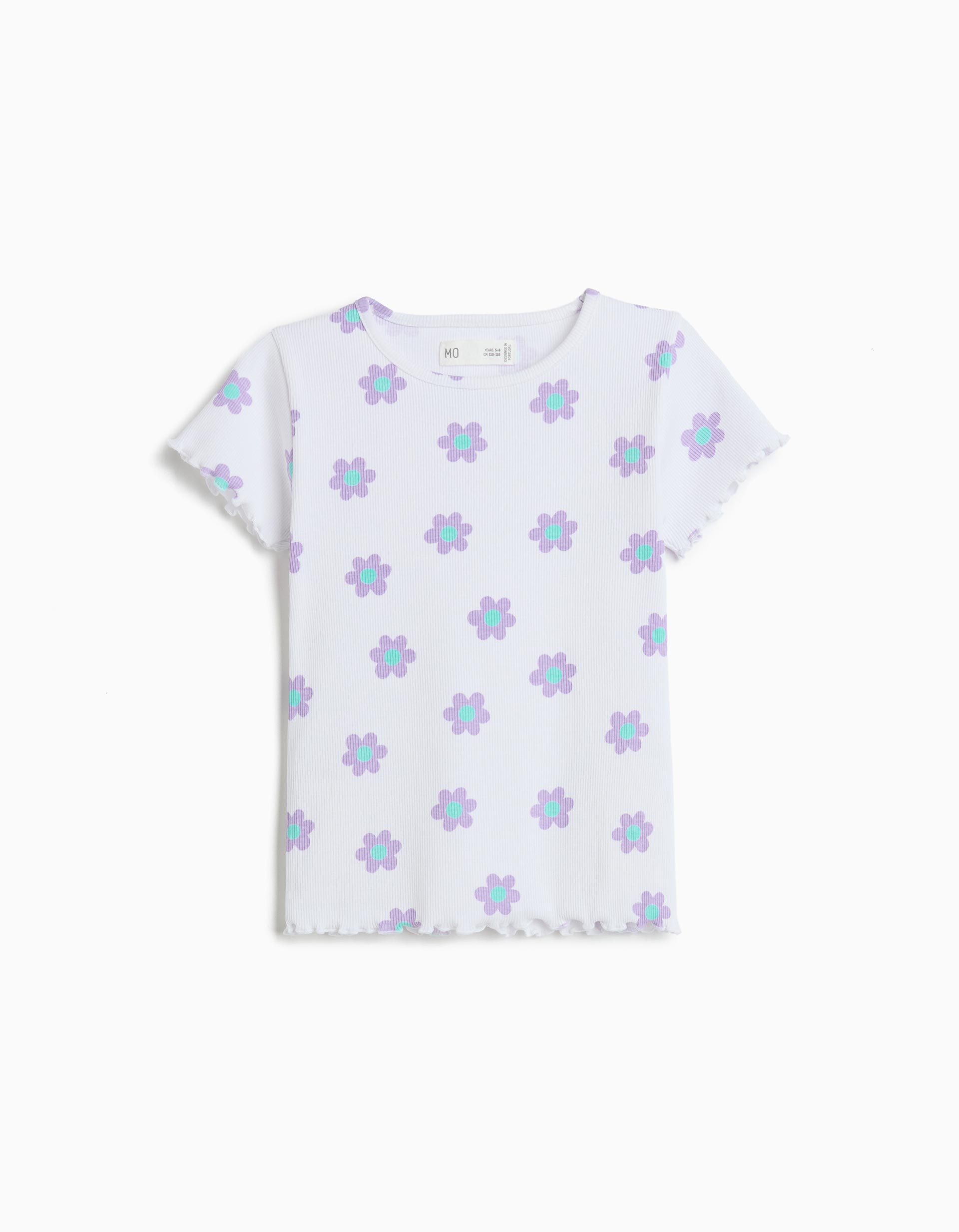 T-shirt, Menina, Branco