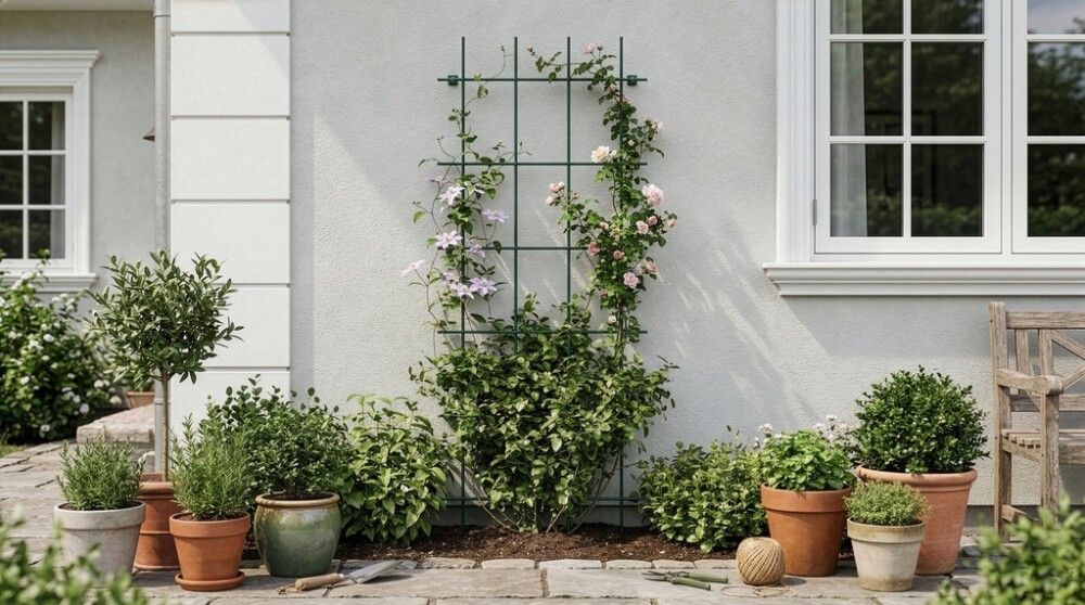 ESPALIÉR EKSTRA STERKT 150X60CM GRØNN