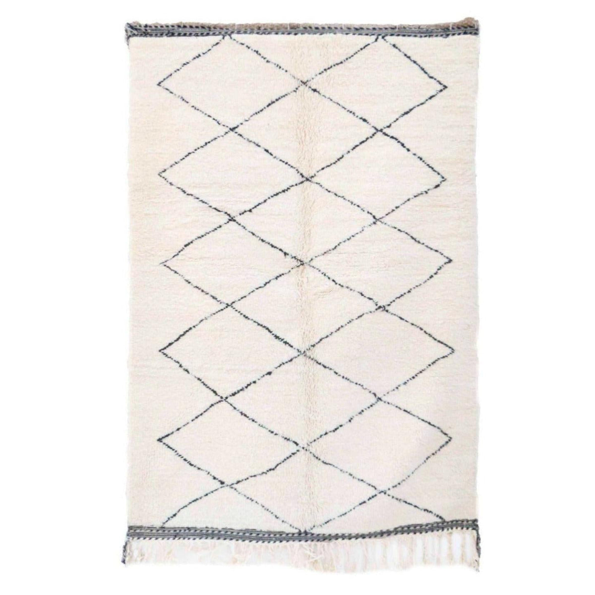 AFK Living vloerkleed Berber - handgemaakt - Wol - 158 x 256 cm
