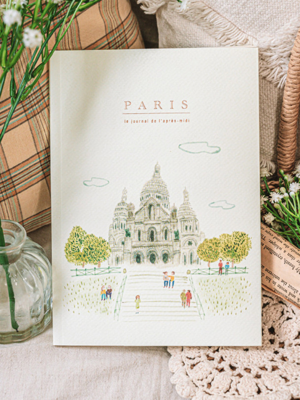 Carnet montmartre - marks europe blanc