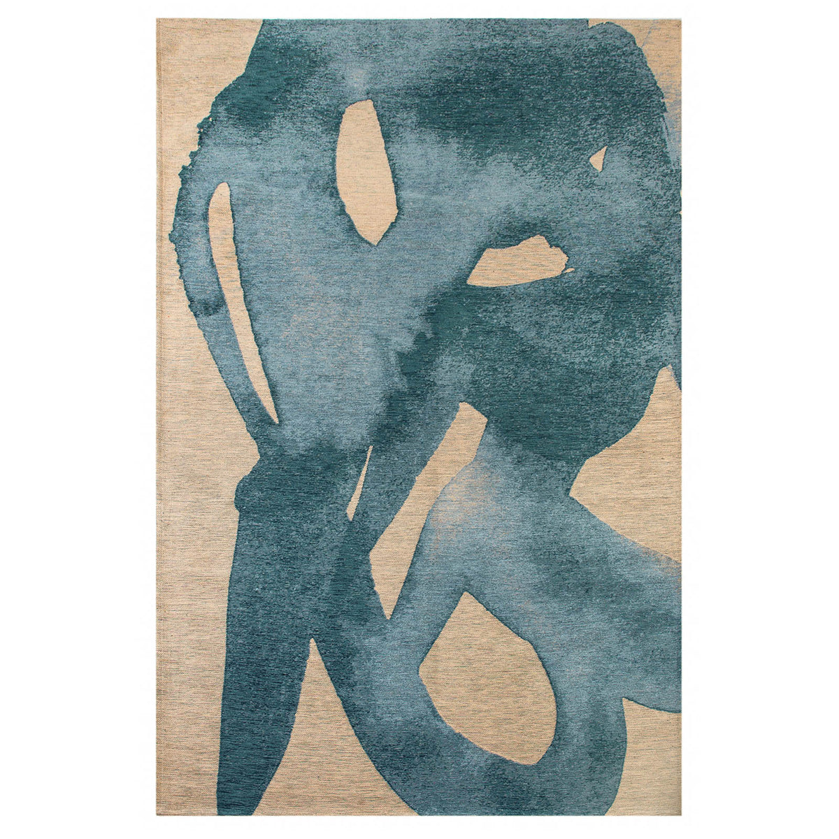 Lola&Moi vloerkleed Lagoon Blue - blauw - 170x240cm