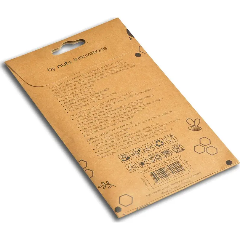 Frischhaltebeutel 4er-Set Zero Waste