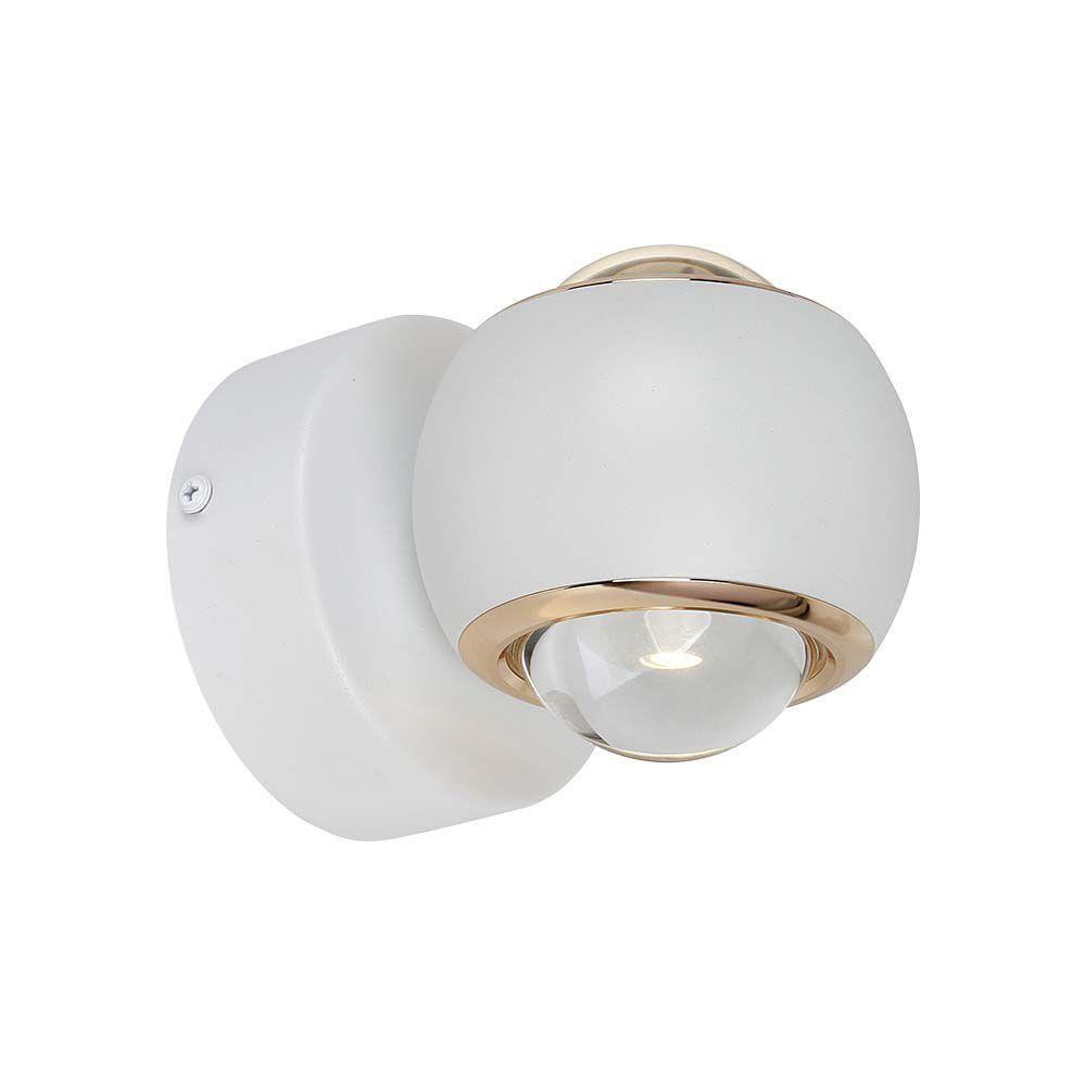 Kinkiet VT-7504biały LED 1x10W 950lm wym:10x13,5x10cm IP20 V-TAC