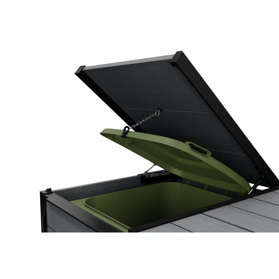 Keter Hide Away Containerberging - 2x 240L - Antraciet