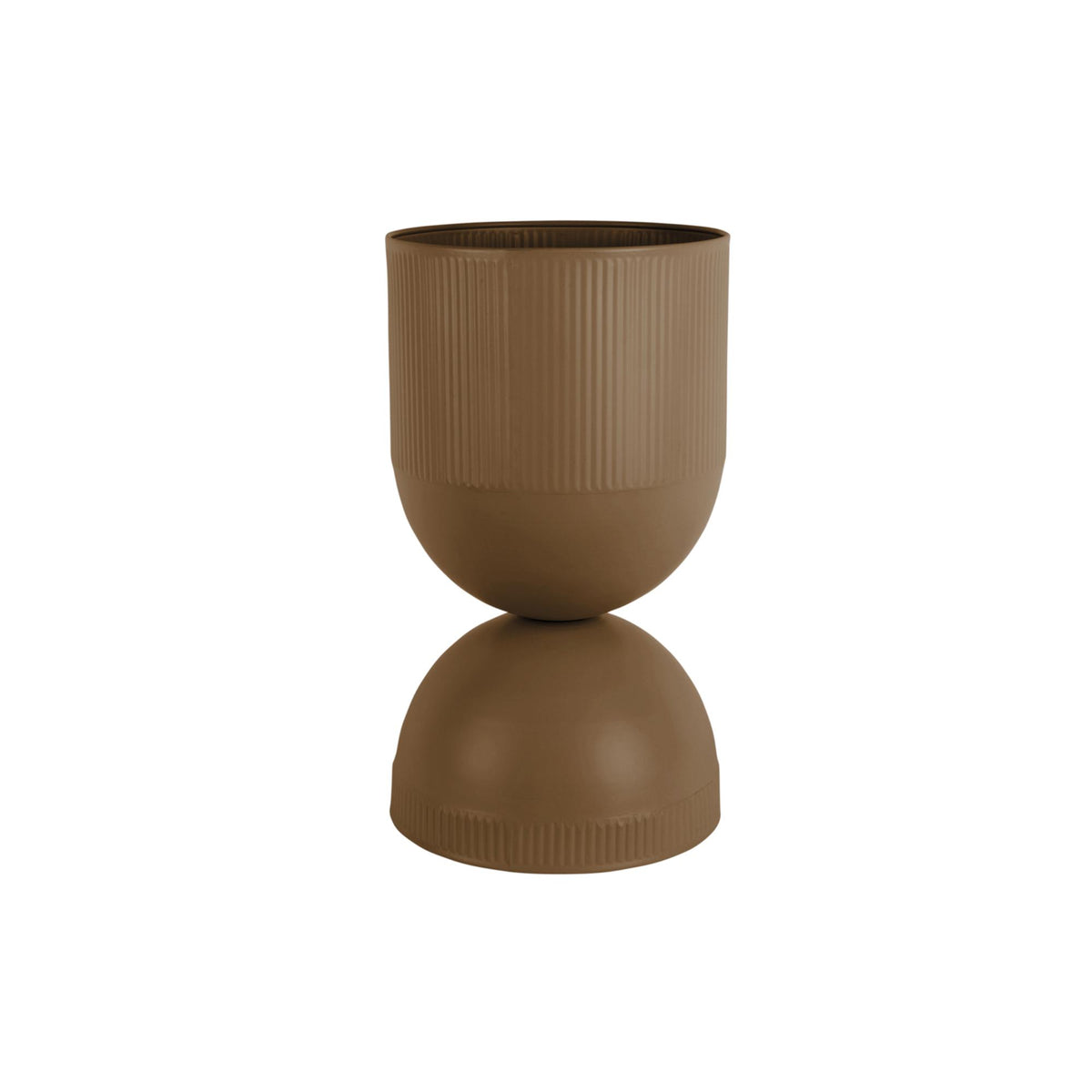 Present Time bloempot Tonar Large - bruin - Ø25.5cm