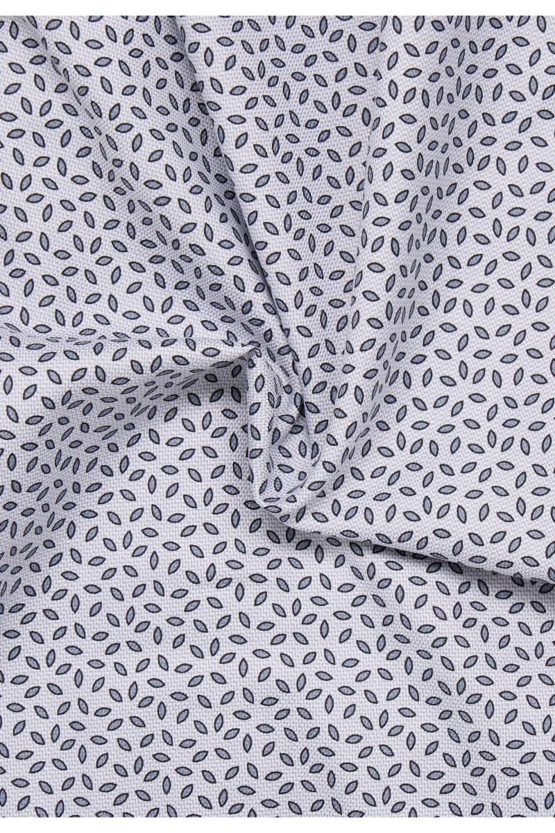 ETERNA Comfort Fit Hemd silber, Bedruckt
