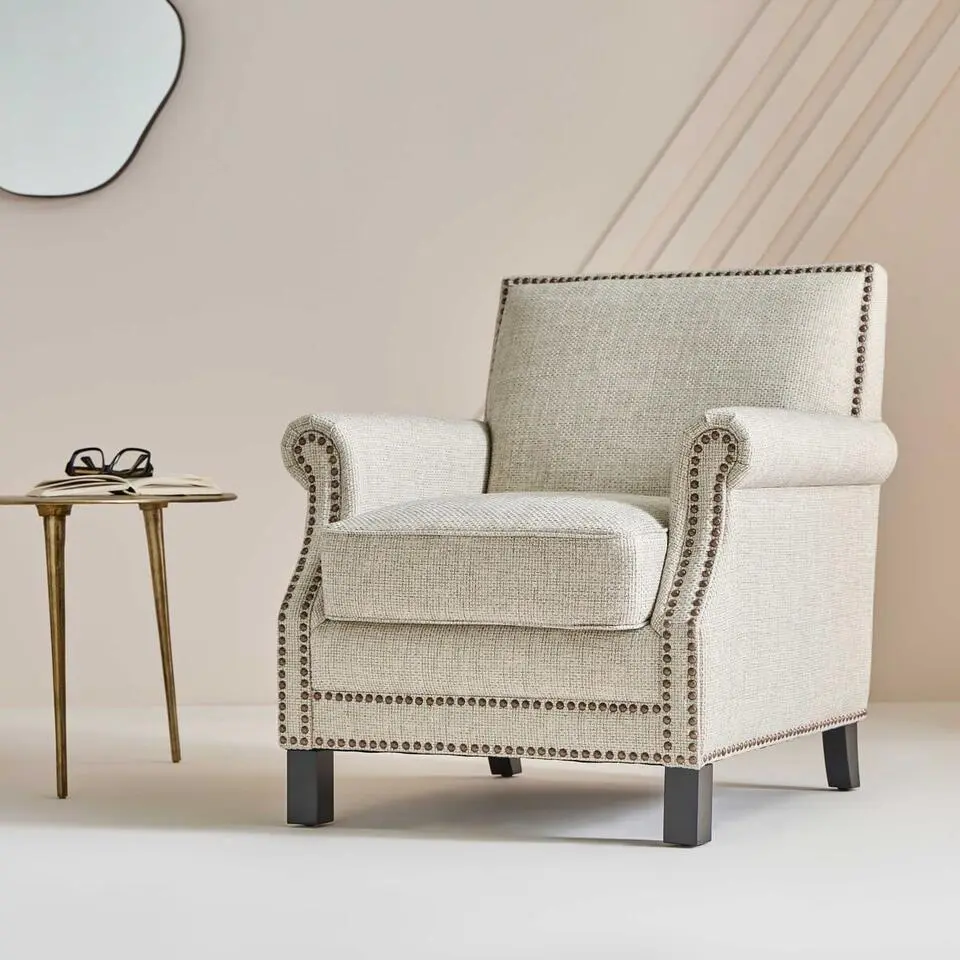 Signature - HECTOR Fauteuil - Grijs - 84x72x81 cm