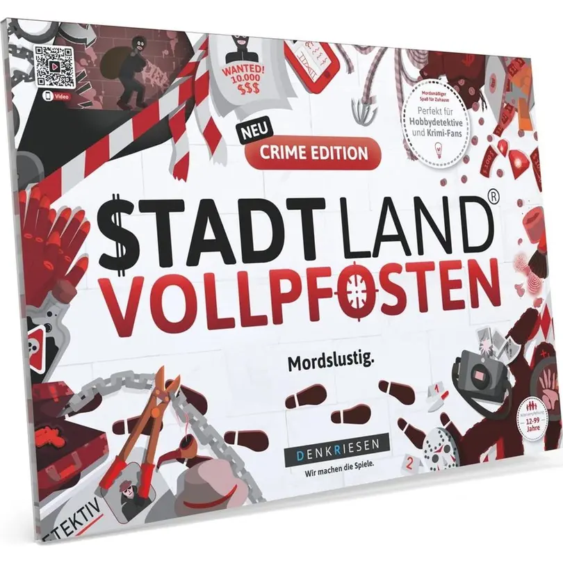 Party-Spiel Stadt Land Vollpfosten