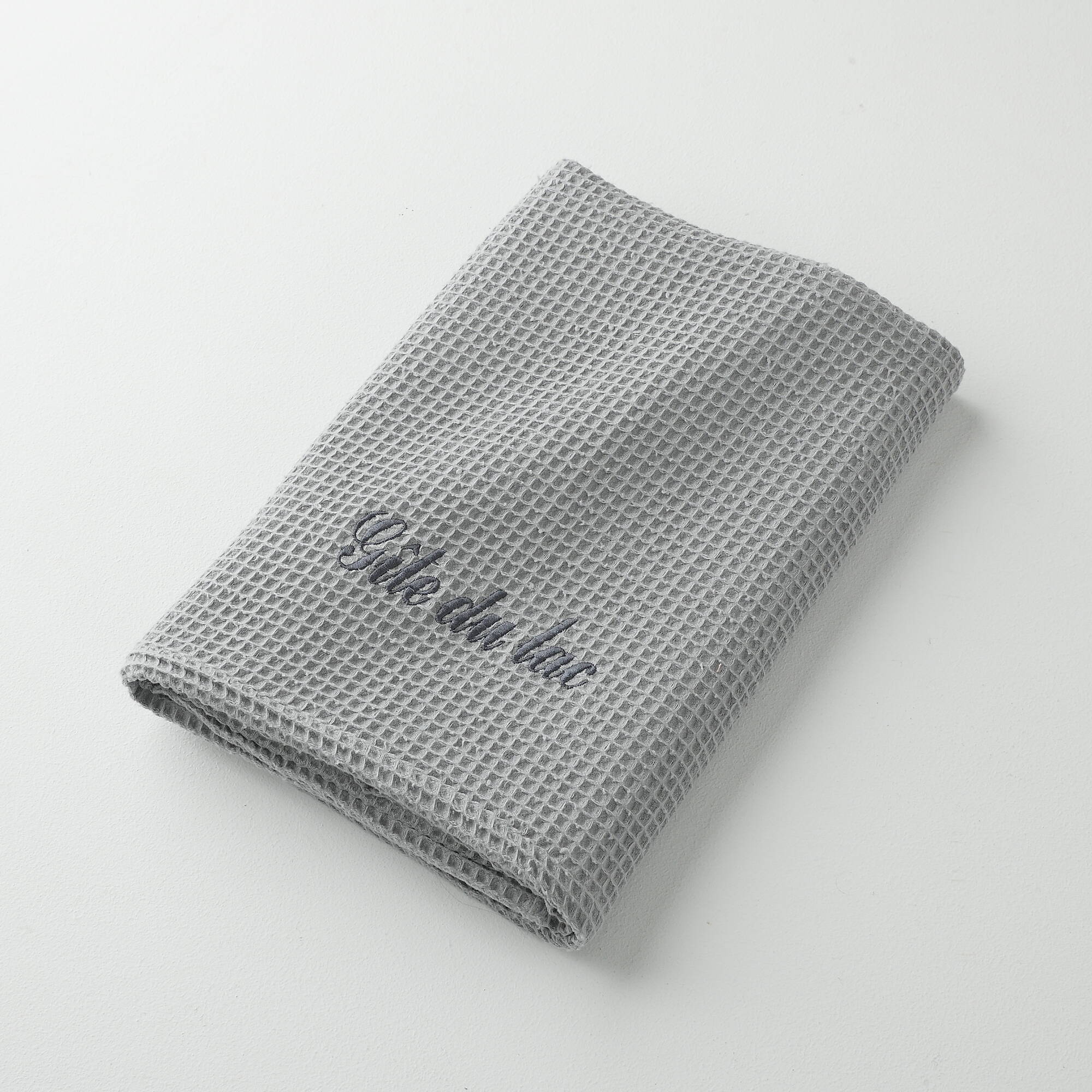 Serviette de bain nid d'abeille Colombine&reg;, personnalisable, 240 g/m2